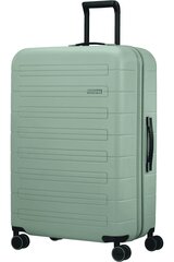 Средний чемодан American Tourister Novastream Spinner Nomad Green M 67 см, зелёный цена и информация | Чемоданы, дорожные сумки  | pigu.lt