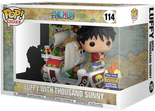 Фигурка Funko POP! One Piece Luffy With Thousand Sunny Exclusive 6inch цена и информация | Атрибутика для игроков | pigu.lt