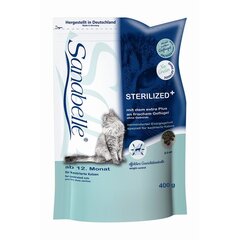 Sanabelle Sterilized 400g kaina ir informacija | Sausas maistas katėms | pigu.lt