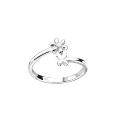 Серебряное кольцо на пальце ноги Elfas SKG018 цена и информация | Кольца | pigu.lt