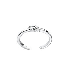 Серебряное кольцо на пальце ноги Elfas SKG025 цена и информация | Кольцо | pigu.lt