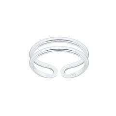Серебряное кольцо на пальце ноги Elfas SKG026 цена и информация | Кольцо | pigu.lt