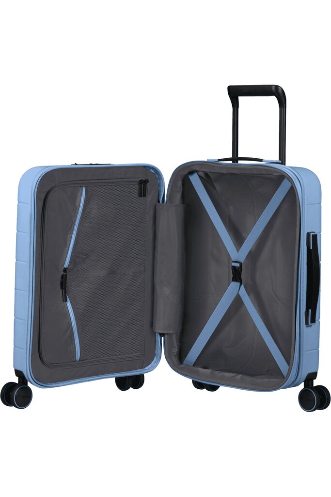 Didelis lagaminas American Tourister Novastream Spinner Pastel Blue, L, mėlynas kaina ir informacija | Lagaminai, kelioniniai krepšiai | pigu.lt