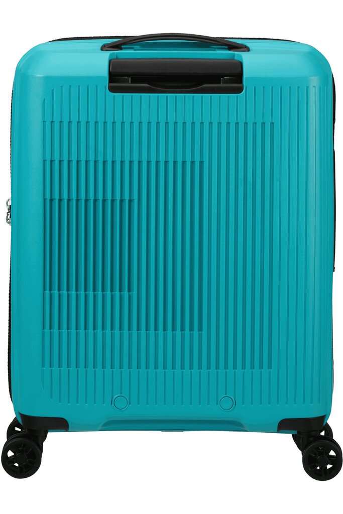 Vidutinis lagaminas American Tourister Aerostep Spinner Turquoise Tonic, M, mėlynas kaina ir informacija | Lagaminai, kelioniniai krepšiai | pigu.lt