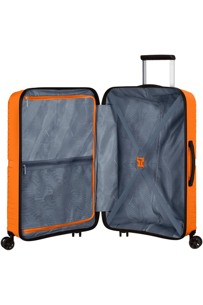 Didelis lagaminas American Tourister Airconic Spinner Mango Orange, L, oranžinis цена и информация | Lagaminai, kelioniniai krepšiai | pigu.lt