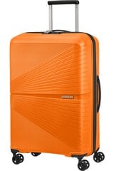 Большой чемодан American Tourister Airconic Spinner Mango Orange L 77 см, оранжевый цена и информация | Чемоданы, дорожные сумки | pigu.lt