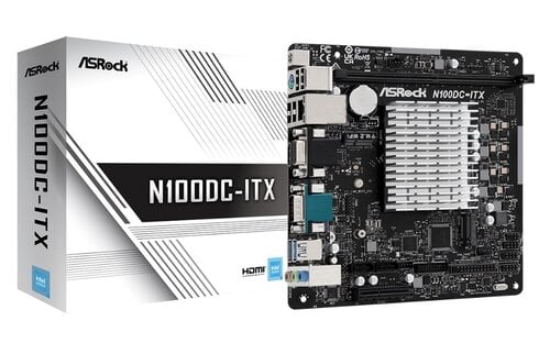 ASRock N100DC-ITX цена и информация | Материнские платы | pigu.lt