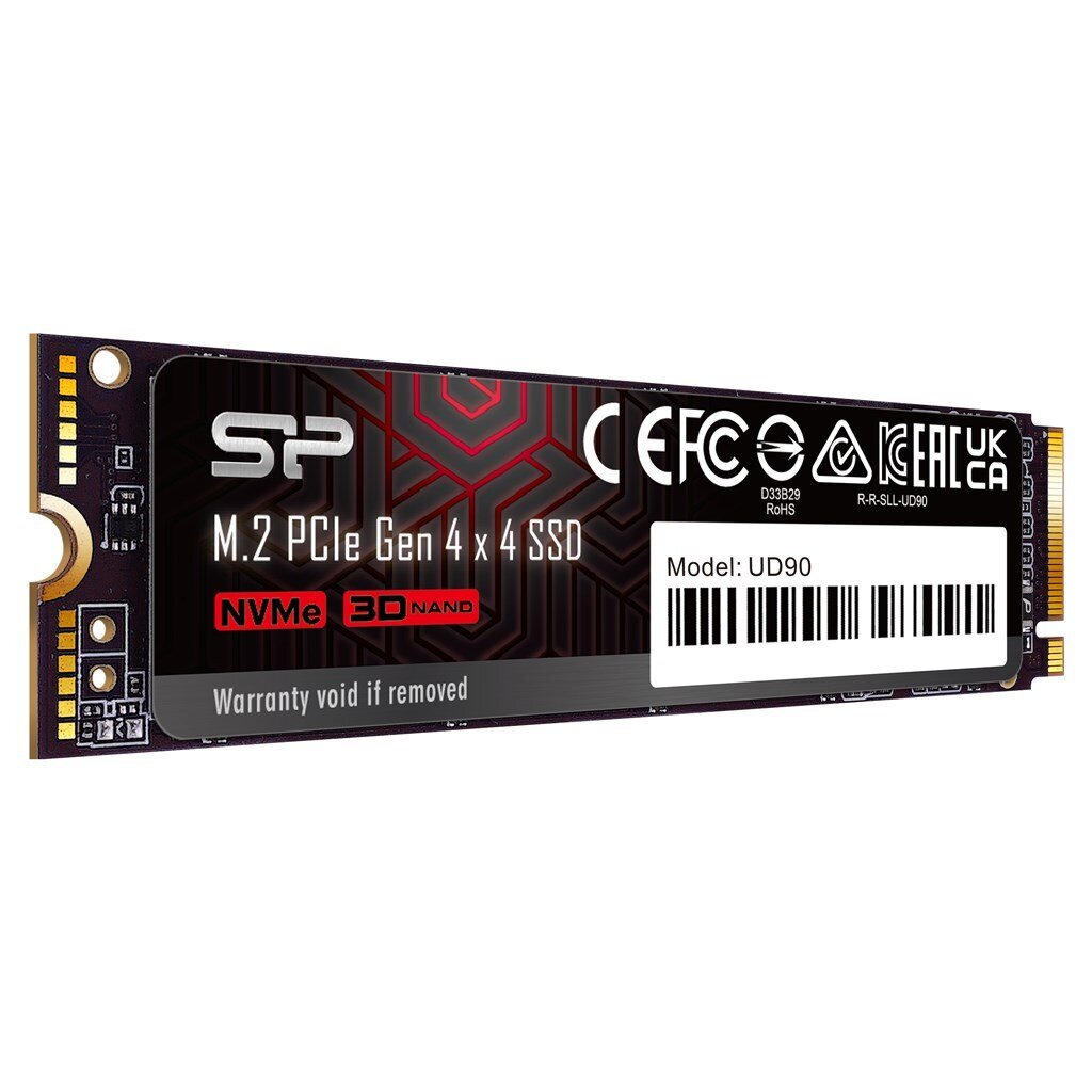 Silicon Power UD90 (SP04KGBP44UD9005) kaina ir informacija | Vidiniai kietieji diskai (HDD, SSD, Hybrid) | pigu.lt
