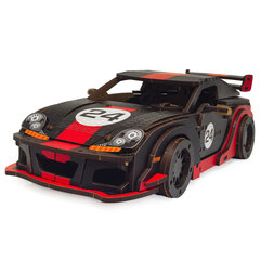 Medinis konstruktorius Unidragon UniModels Comet GTS Black-Red, 248 det. цена и информация | Конструкторы и кубики | pigu.lt