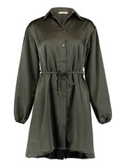 Hailys женское платье- рубашка GLANA KL*01, хаки 4067218711308 цена и информация | Платья | pigu.lt