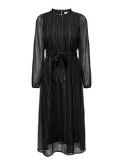 JDY женское платье 15308108*01, черный 5715506460177 цена и информация | Платья | pigu.lt