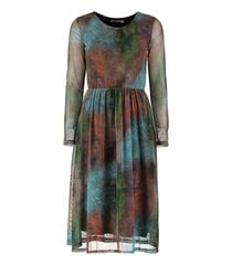 Hailys suknelė moterims Maxima KL*3109, mėlyna/žalia kaina ir informacija | Suknelės | pigu.lt