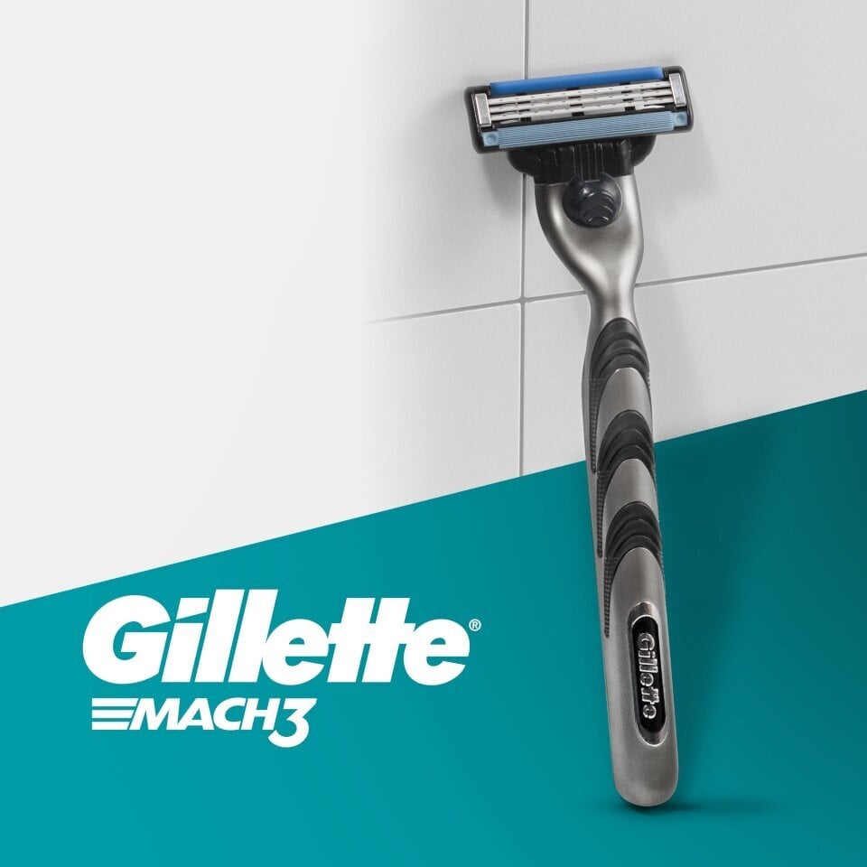 Dovanų rinkinys vyrams Gillette Mach3 kaina ir informacija | Skutimosi priemonės ir kosmetika | pigu.lt