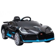 Vienvietis vaikiškas elektromobilis Bugatti Divo Black Painted kaina ir informacija | Elektromobiliai vaikams | pigu.lt