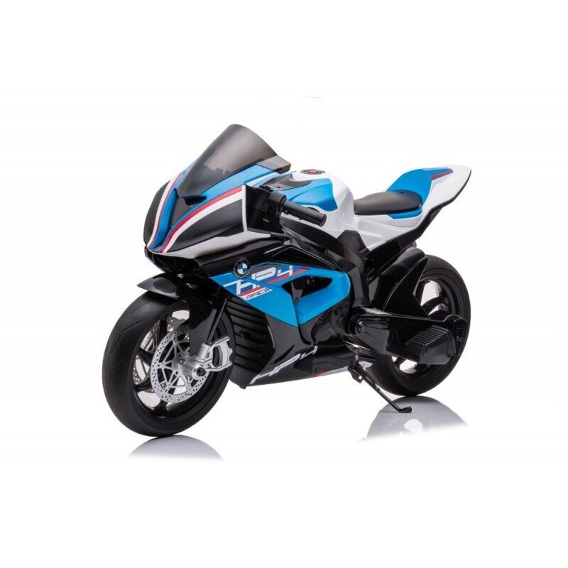 Akumuliatorinis vaikiškas motociklas Lean Toys BMW HP4 Race JT5001, mėlynas kaina ir informacija | Elektromobiliai vaikams | pigu.lt