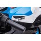 Akumuliatorinis vaikiškas motociklas Lean Toys BMW HP4 Race JT5001, mėlynas kaina ir informacija | Elektromobiliai vaikams | pigu.lt