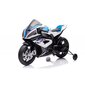 Akumuliatorinis vaikiškas motociklas Lean Toys BMW HP4 Race JT5001, baltas цена и информация | Elektromobiliai vaikams | pigu.lt
