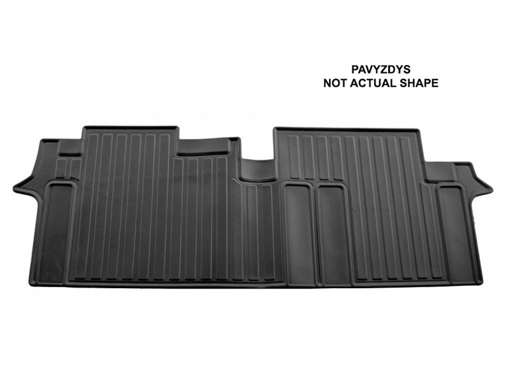 Kilimėlis 3D Iveco Daily VI 2014-2023 (2-a eilė) kaina ir informacija | Modeliniai guminiai kilimėliai | pigu.lt