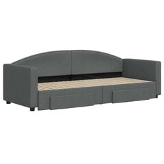 Sofa-lova vidaXL, 80x200 cm, pilka kaina ir informacija | Lovos | pigu.lt