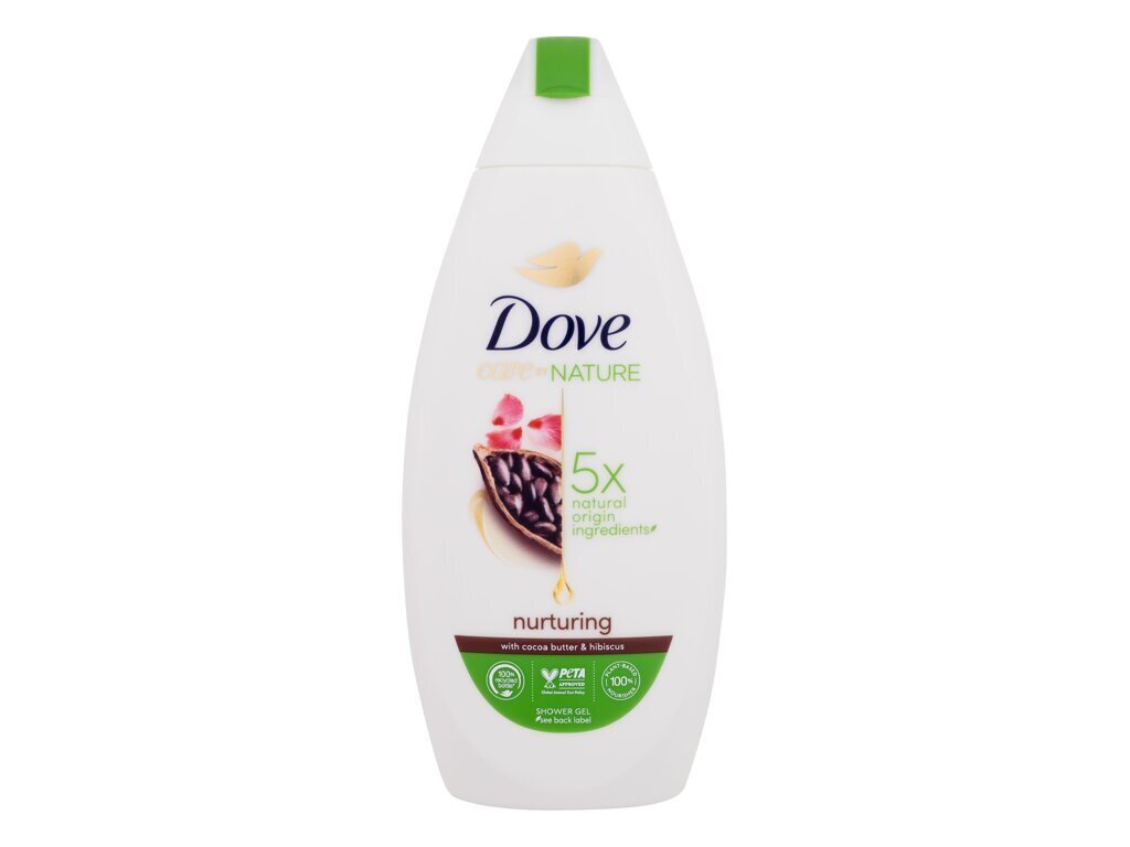Dušo želė Dove Care By Nature moterims, 400 ml kaina ir informacija | Dušo želė, aliejai | pigu.lt