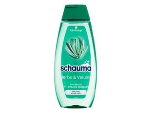 Šampūnas Schwarzkopf Schauma Herbs & Volume, 400 ml цена и информация | Шампуни | pigu.lt