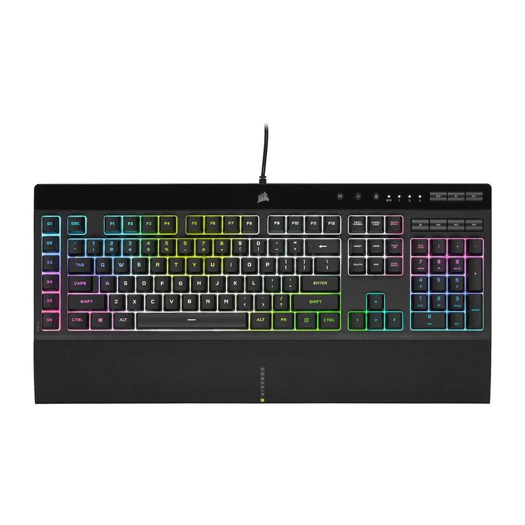 Corsair K55 RGB PRO XT kaina ir informacija | Klaviatūros | pigu.lt