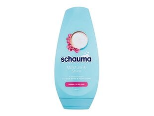 Kondicionierius normaliems ir sausiems plaukams Schauma Moisture & Shine Conditioner, moterims, 250 ml цена и информация | Бальзамы, кондиционеры | pigu.lt