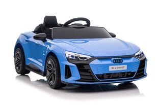 Vienvietis elektromobilis Audi E-Tron GT QLS-6888, mėlynas kaina ir informacija | Elektromobiliai vaikams | pigu.lt