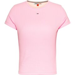 Marškinėliai moterims Tommy Hilfiger 82751, rožiniai kaina ir informacija | Marškinėliai moterims | pigu.lt