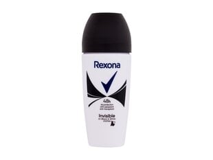 Rutulinis dezodorantas  Rexona inivisible black&white moterims, 50 ml kaina ir informacija | Dezodorantai | pigu.lt