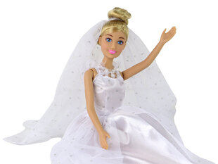 Lėlė su nuotakos suknele Anlily kaina ir informacija | Žaislai mergaitėms | pigu.lt