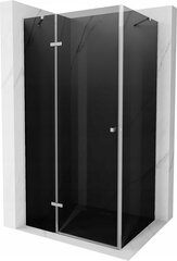 Dušo kabina Mexen Roma, Grey, 80 x 110 cm kaina ir informacija | Dušo kabinos | pigu.lt
