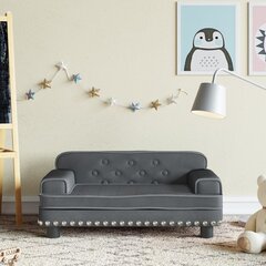 Детская мебель - светло-серый диван цена и информация | Детские диваны, кресла | pigu.lt