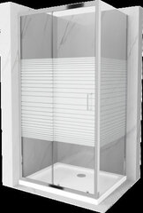 Dušo kabina Mexen Apia, pusiau matinė, 90 x 100 cm kaina ir informacija | Dušo kabinos | pigu.lt