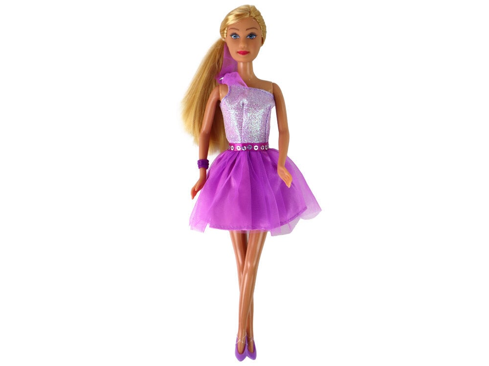 Lėlė su violetine suknele Defa Lucy kaina ir informacija | Žaislai mergaitėms | pigu.lt