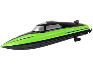 Моторная лодка с дистанционным управлением, зеленая цена и информация | Игрушки для мальчиков | pigu.lt