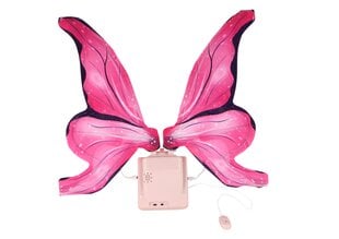 Крылья бабочки, розовые цена и информация | Карнавальные костюмы | pigu.lt