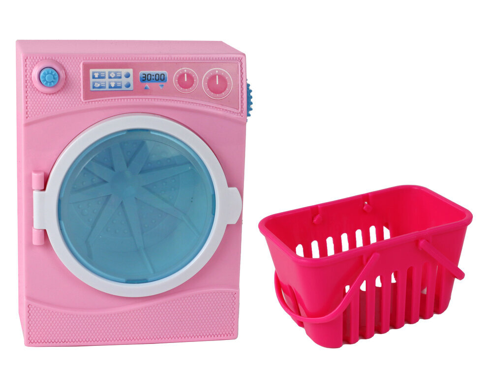 Lėlė su skalbimo mašina Anlily kaina ir informacija | Žaislai mergaitėms | pigu.lt