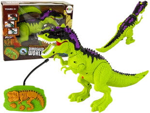 Nuotoliniu būdu valdomas dinozauras LeanToys, žalias kaina ir informacija | Žaislai berniukams | pigu.lt