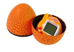 Elektroninis gyvūnėlis kiaušinyje Tamagotchi, oranžinis kaina ir informacija | Stalo žaidimai, galvosūkiai | pigu.lt