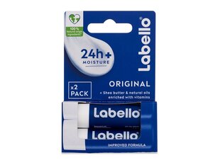 Lūpų balzamas Labello Original 24h Moisture, 1 vnt. kaina ir informacija | Lūpų dažai, blizgiai, balzamai, vazelinai | pigu.lt