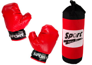Vaikiškas bokso rinkinys Boxing Set Lean Toys, raudonas kaina ir informacija | Žaislai berniukams | pigu.lt