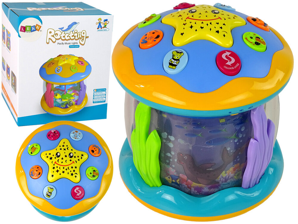 Daugiafunkcis projektorius Ocean park Lean Toys kaina ir informacija | Žaislai kūdikiams | pigu.lt