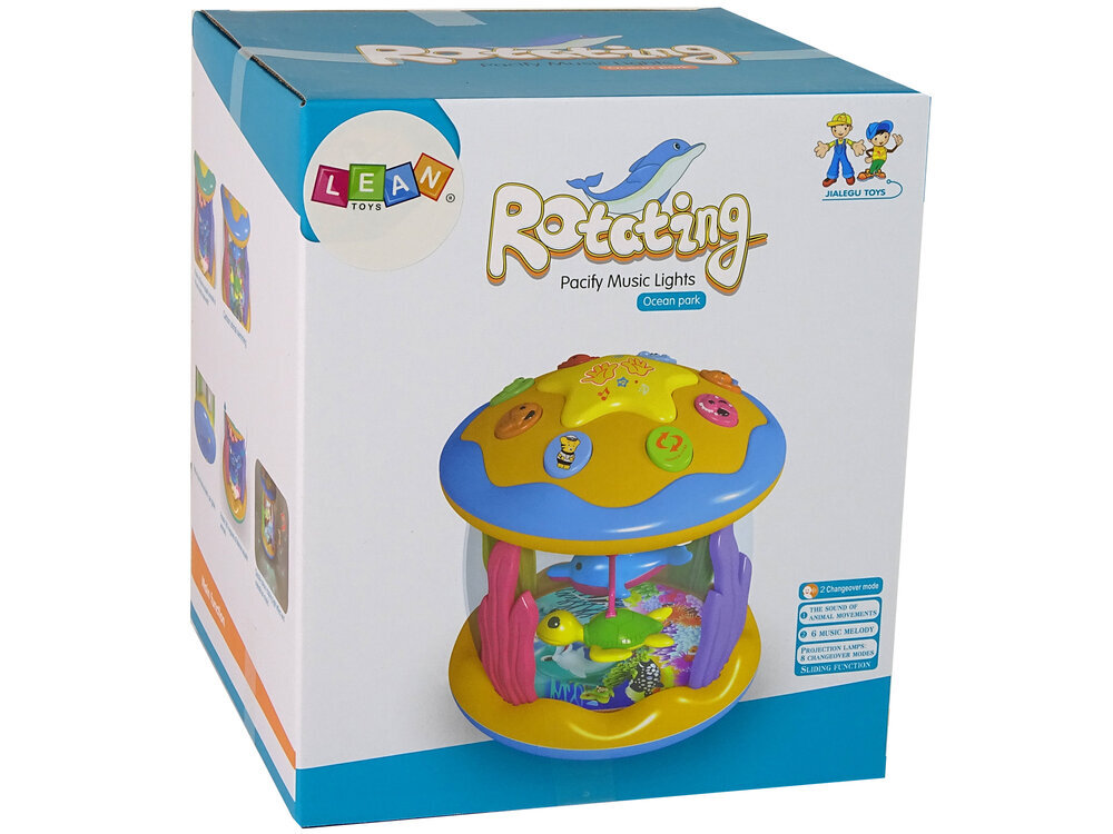 Daugiafunkcis projektorius Ocean park Lean Toys kaina ir informacija | Žaislai kūdikiams | pigu.lt