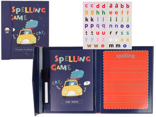 Edukacinė knygelė su raidžių magnetukais Lean Toys, EN kaina ir informacija | Lavinamieji žaislai | pigu.lt