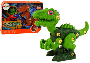 Surenkamas-išardomas dinozauras Lean Toys, žalias kaina ir informacija | Lavinamieji žaislai | pigu.lt
