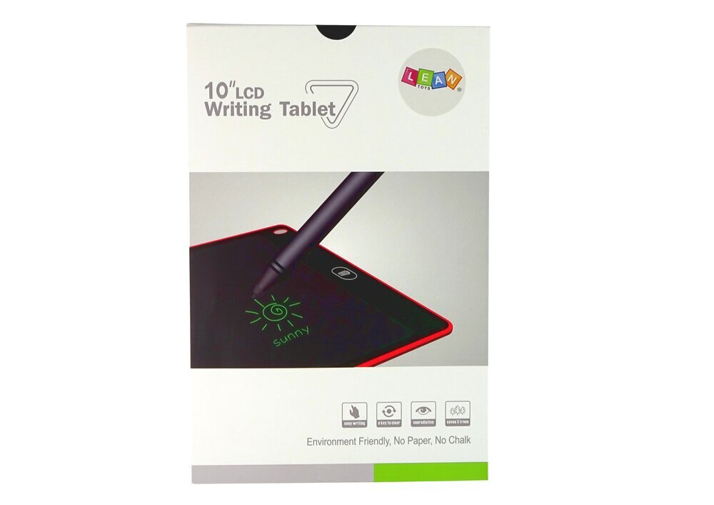 Piešimo planšetė LCD Lean Toys, 10" kaina ir informacija | Lavinamieji žaislai | pigu.lt