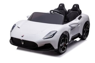 Электромобиль Maserati MC20, белый цена и информация | Электромобили для детей | pigu.lt