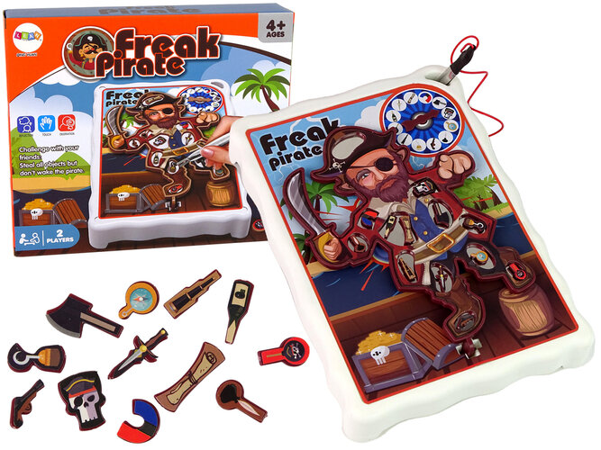 Stalo žaidimas Freak Pirate kaina ir informacija | Žaislai berniukams | pigu.lt