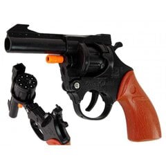 Žaislinis revolveris, juodas цена и информация | Игрушки для мальчиков | pigu.lt